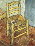 Vincent Van Gogh Van Gogh-s Chair oil on canvas